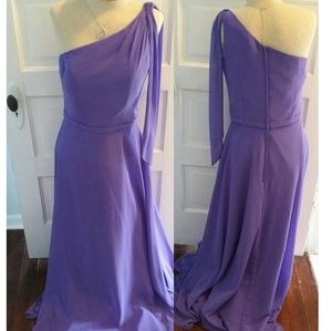 Mori Lee Chiffon Bridesmaid Prom Dress